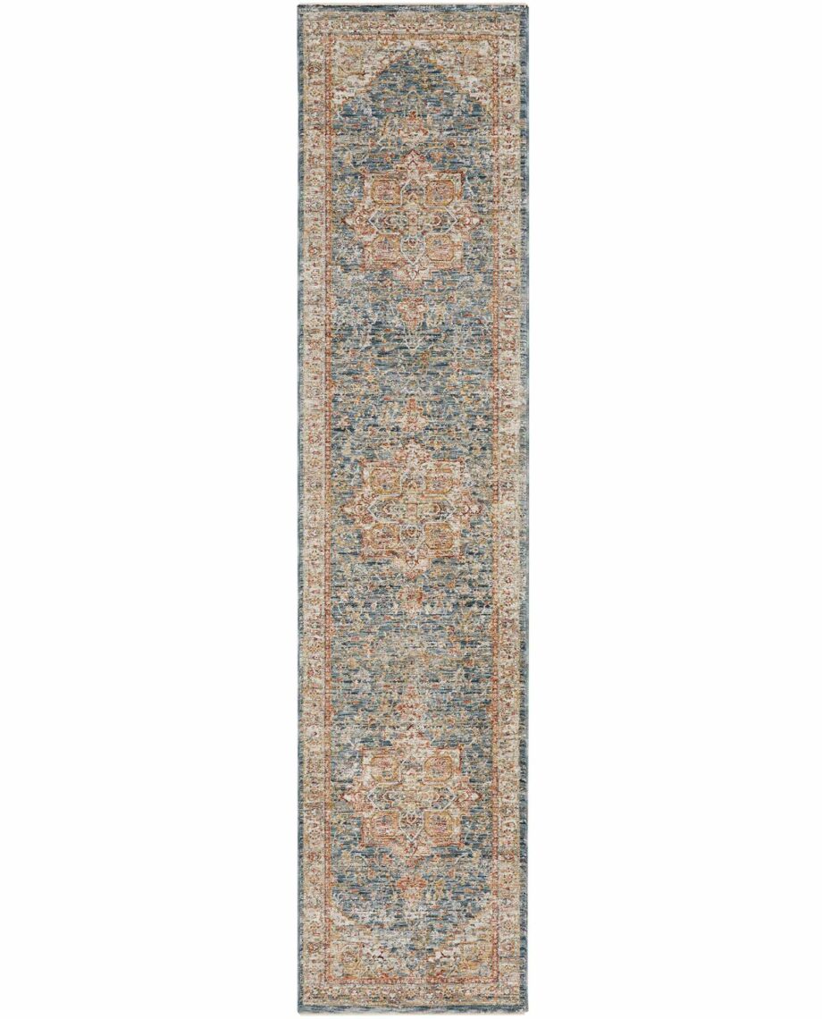 Nourison tapijt Sahar SHR06 IVBLU IVORY BLUE 2x10 099446166258