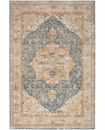 Nourison tapijt Sahar SHR06 IVBLU IVORY BLUE 8x10 099446166326
