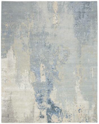Nourison tapijt Silk Shadows SHA21 BLUSK BLUE SKY 8X10 099446020628
