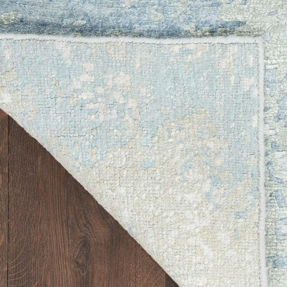 Nourison tapijt Silk Shadows SHA22 BLUGN BLUE GREEN 8X10 099446020659 CRB