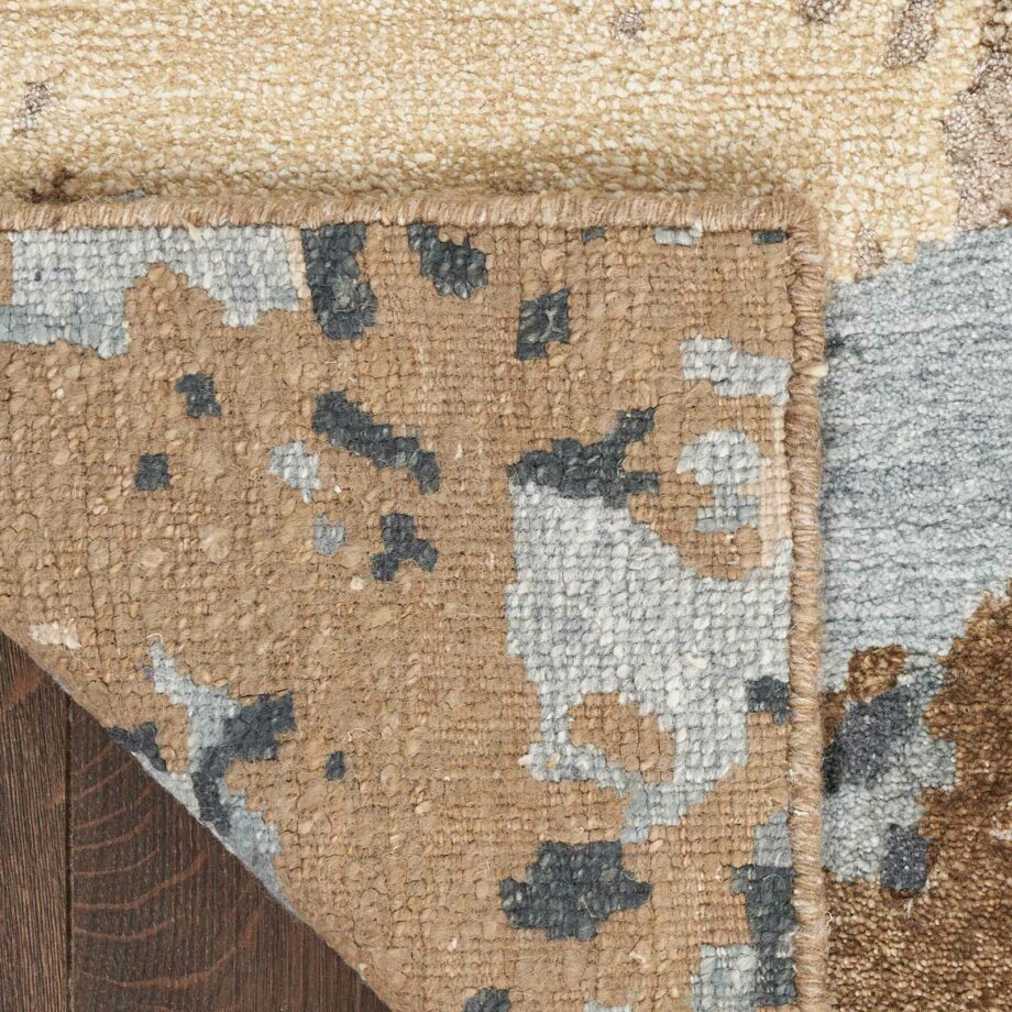 Nourison tapijt Silk Shadows SHA23 BGEBL BEIGE BLUE 8x10 099446929365 CRB