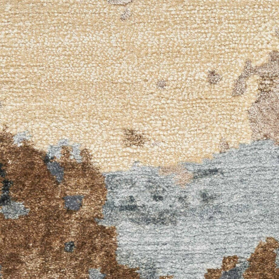 Nourison tapijt Silk Shadows SHA23 BGEBL BEIGE BLUE 8x10 099446929365 swatch
