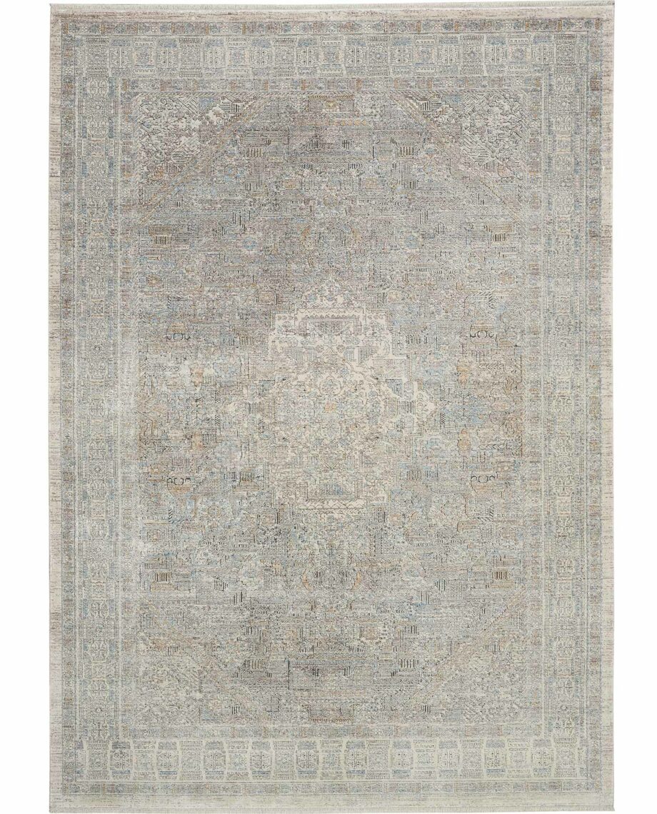 Nourison tapijt Starry Nights STN02 CRMGY CREAM GREY 5x7 099446745514