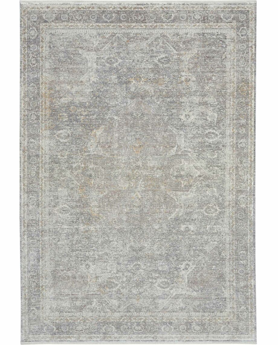 Nourison tapijt Starry Nights STN03 SILCM SILVER CREAM 5x7 099446745552
