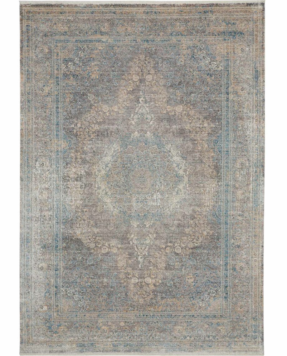 Nourison tapijt Starry Nights STN06 CRMBL CREAM BLUE 5x7 099446745583