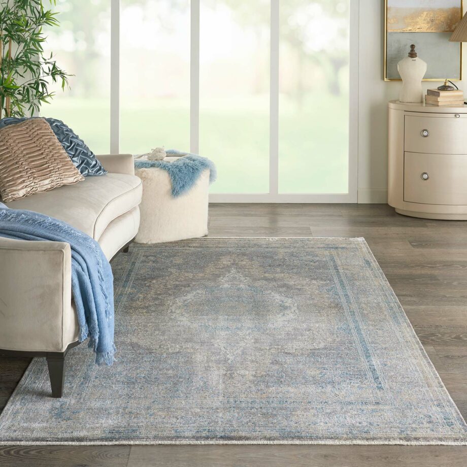 Nourison tapijt Starry Nights STN06 CRMBL CREAM BLUE 5x7 099446745583 interior 1 C