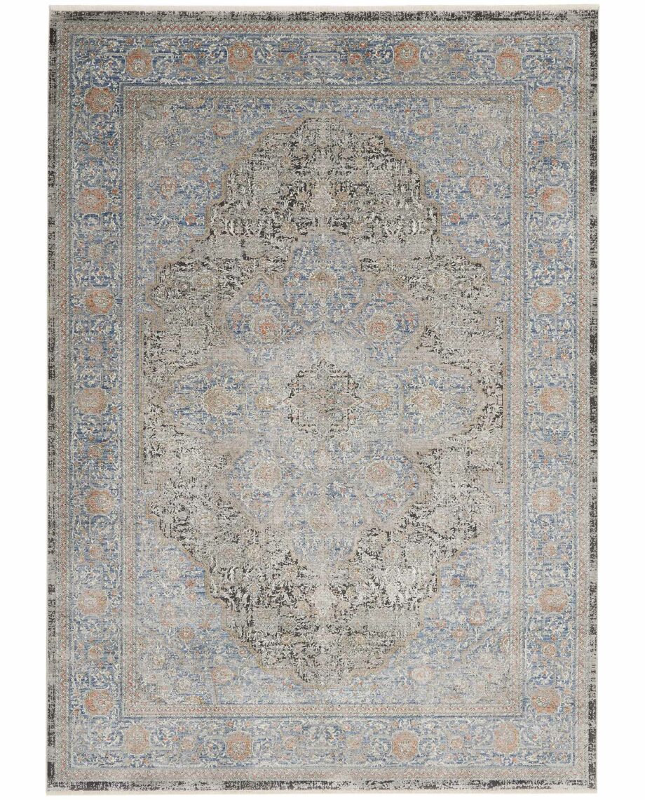 Nourison tapijt Starry Nights STN07 BLUE 5x7 099446792556