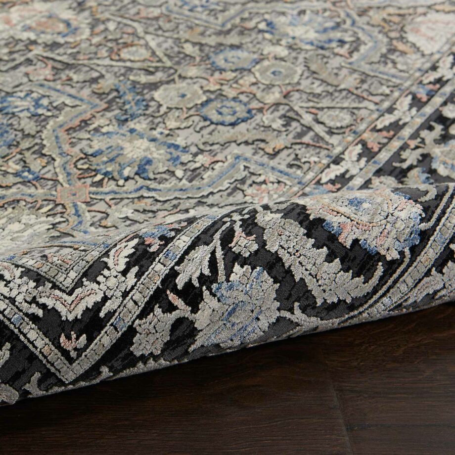 Nourison tapijt Starry Nights STN10 GRYNV GREY NAVY 5x7 099446797285 TX01