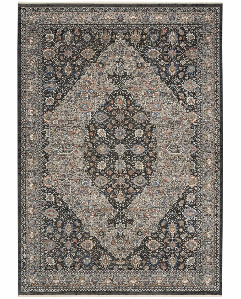 Nourison tapijt Starry Nights STN11 GRYBL GREY BLUE 5x7 099446797414