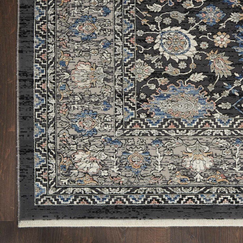 Nourison tapijt Starry Nights STN11 GRYBL GREY BLUE 5x7 099446797414 CR