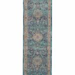 Nourison tapijt Vintage Kashan VKA01 BLUE 2x8 099446455024 C