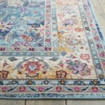 Nourison tapijt Vintage Kashan VKA01 BLUE 5x7 099446454997 DT01