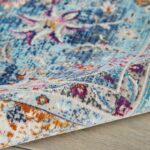 Nourison tapijt Vintage Kashan VKA01 BLUE 5x7 099446454997 TX01