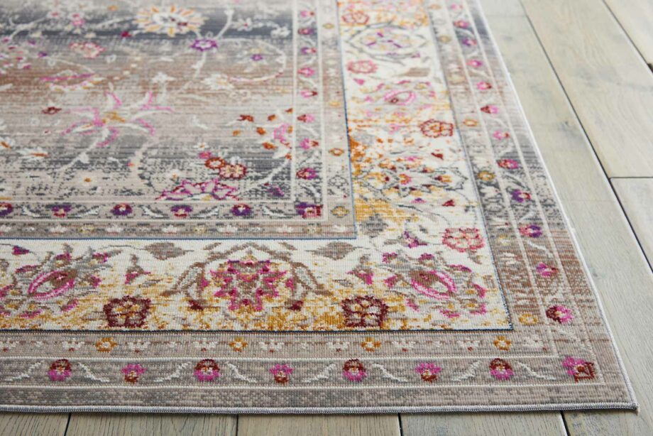 Nourison tapijt Vintage Kashan VKA01 GREY 5x7 099446455116 DT01