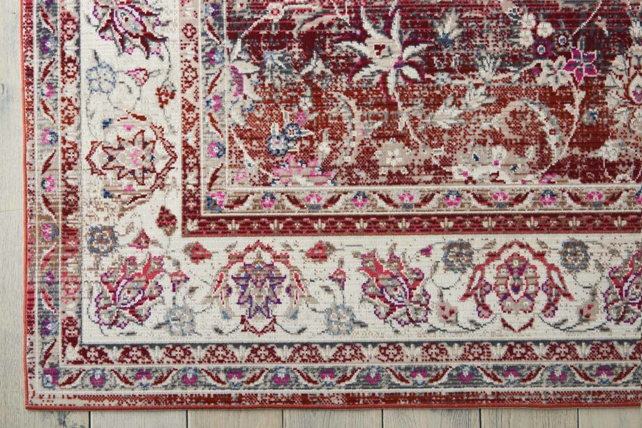 Nourison tapijt Vintage Kashan VKA01 RED 5x7 099446455239 CR01