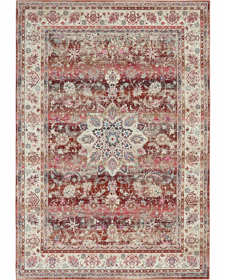 Nourison tapijt Vintage Kashan VKA01 RED 5x7 099446455239 MAIN