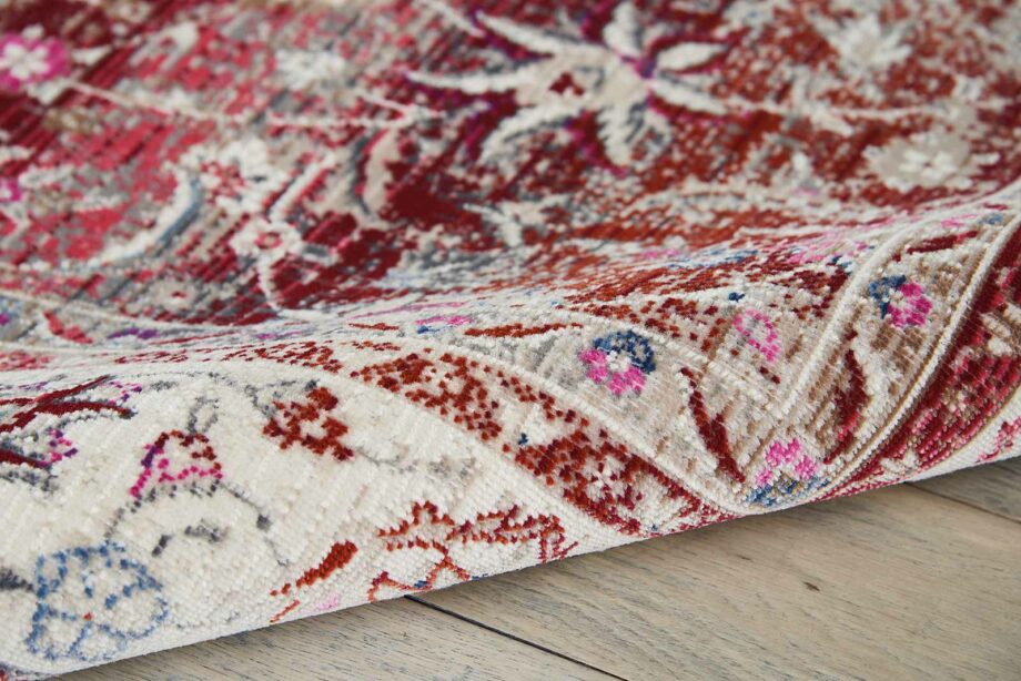 Nourison tapijt Vintage Kashan VKA01 RED 5x7 099446455239 TX01