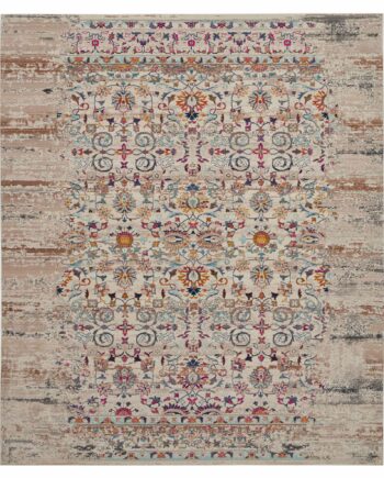 Nourison tapijt Vintage Kashan VKA02 IVORY 8x10 099446455475 C