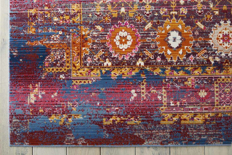Nourison tapijt Vintage Kashan VKA03 RDMTC 5x7 099446455574 CR01