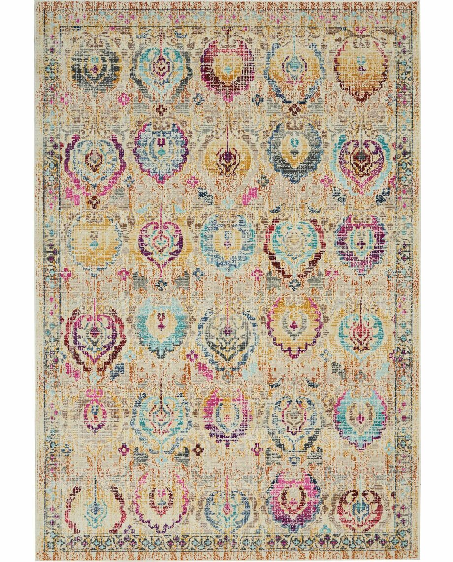 Nourison tapijt Vintage Kashan VKA04 IVMTC 5x7 099446455673 MAIN