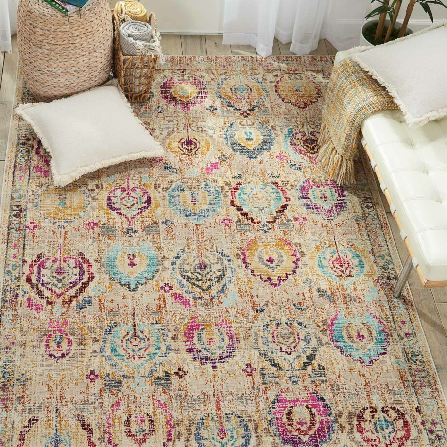 Nourison tapijt Vintage Kashan VKA04 IVMTC 5x7 099446455673 interior 2 OSTKCROP