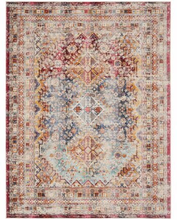 Nourison tapijt Vintage Kashan VKA09 MULTI MULTICOLOR 8X10 099446852489