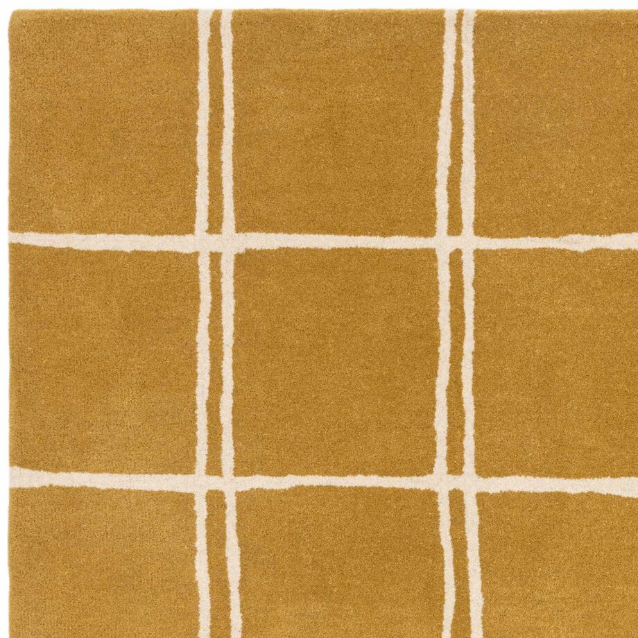 Asiatic tapijt Albany Grid Gold 2