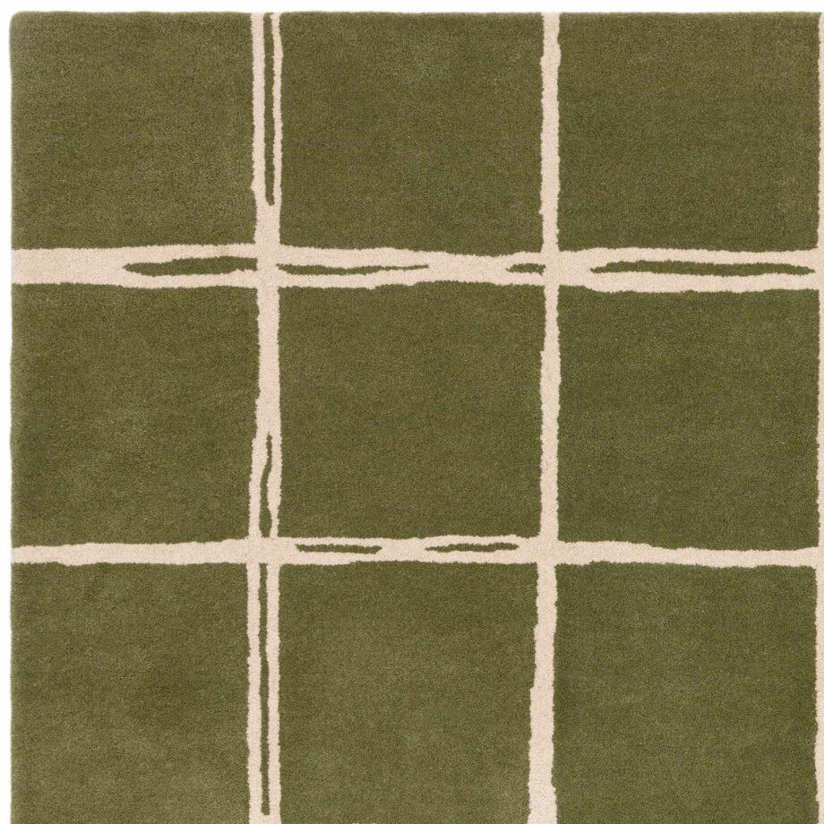 Asiatic tapijt Albany Grid Olive 2