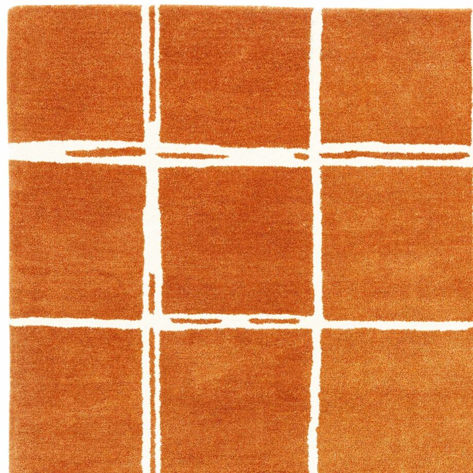 Asiatic tapijt Albany Grid Rust 2