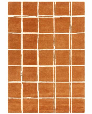 Asiatic tapijt Albany Grid Rust