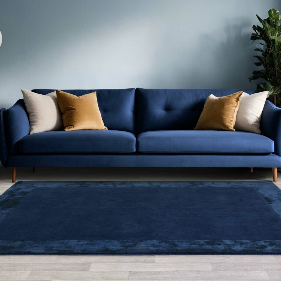 Asiatic tapijt Ascot Navy interior