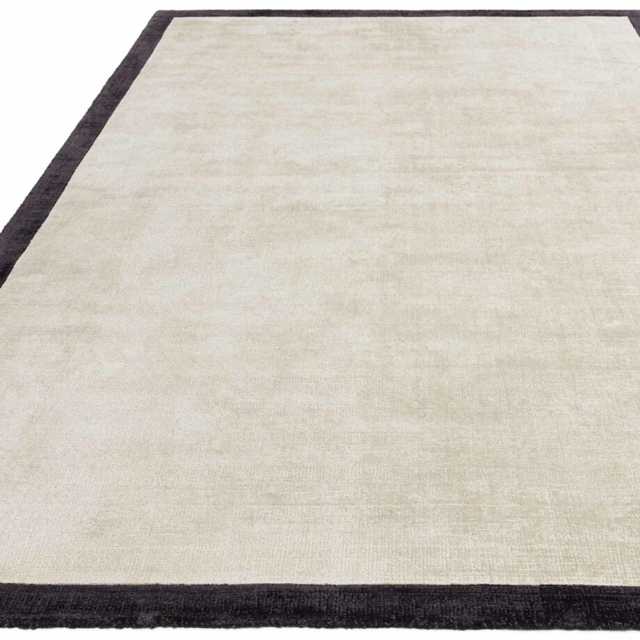 Asiatic tapijt Blade Border Putty Charcoal 1