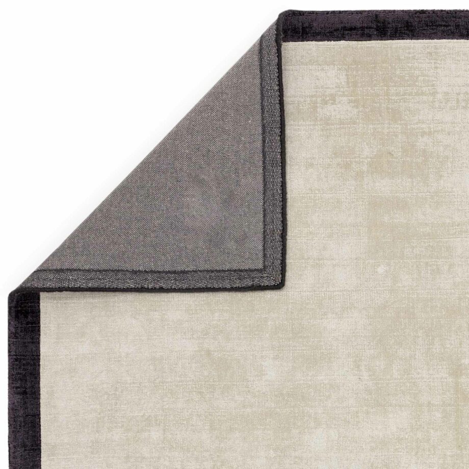 Asiatic tapijt Blade Border Putty Charcoal 3