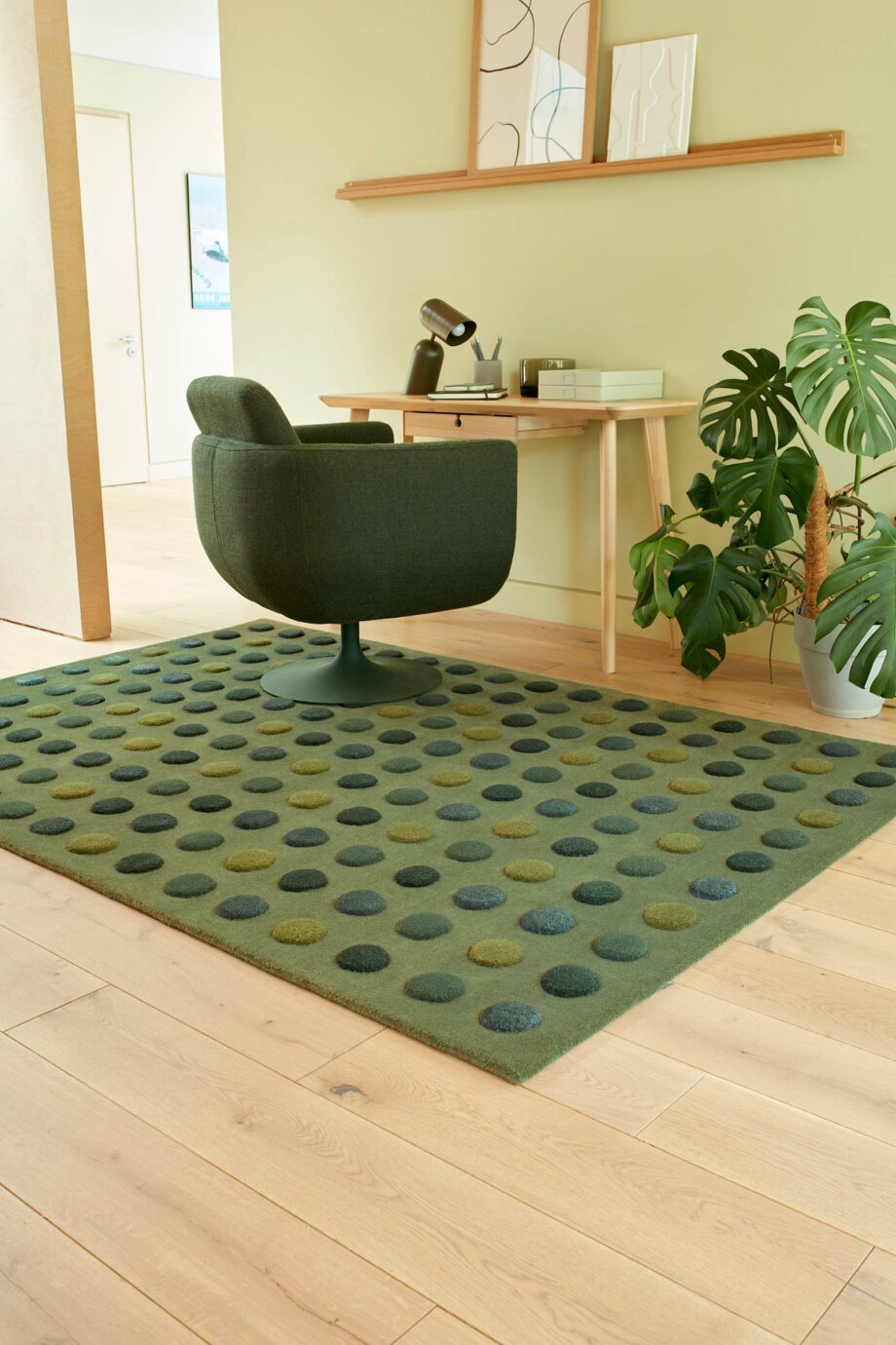 Asiatic tapijt Dotty Green interior v2