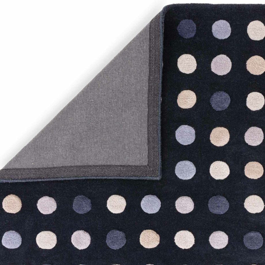 Asiatic tapijt Dotty Navy 3