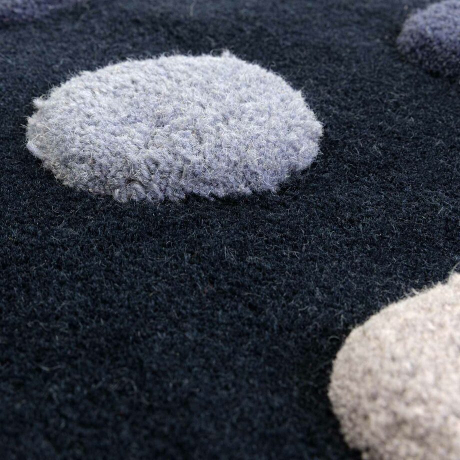 Asiatic tapijt Dotty Navy 4