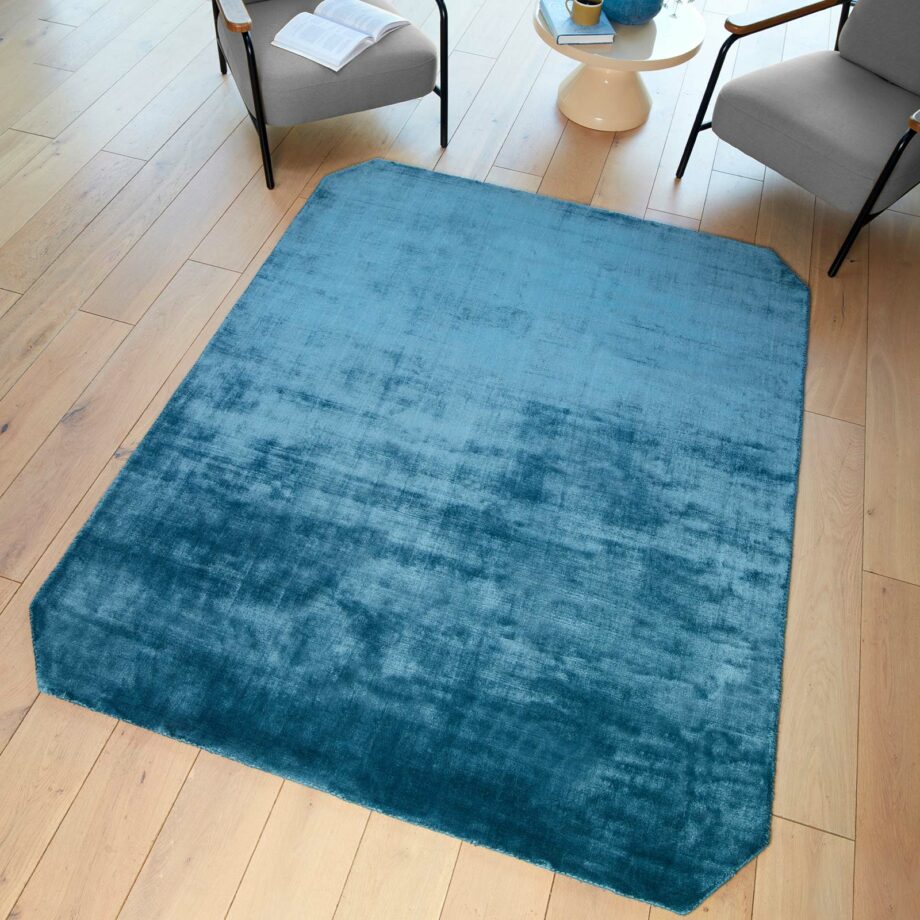 Asiatic tapijt Gleam Teal interior square