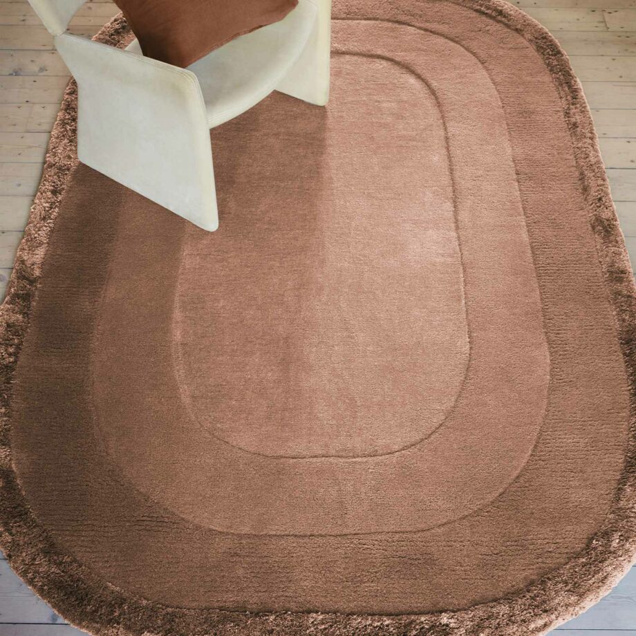 Asiatic tapijt Halo Clay interior square