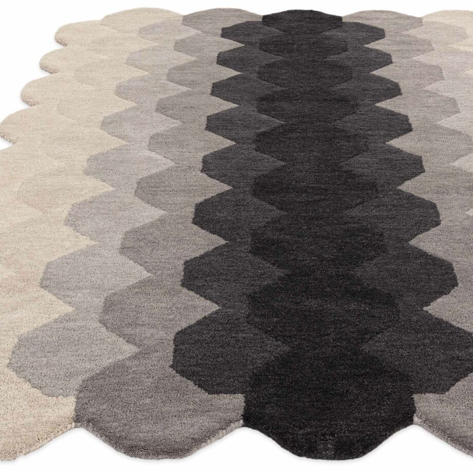 Asiatic tapijt Hive Charcoal 1