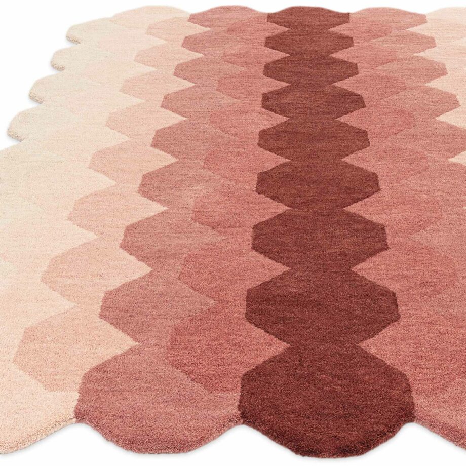 Asiatic tapijt Hive Pink 1