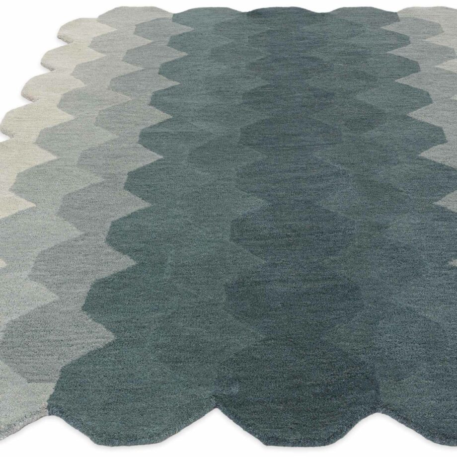 Asiatic tapijt Hive Teal 1