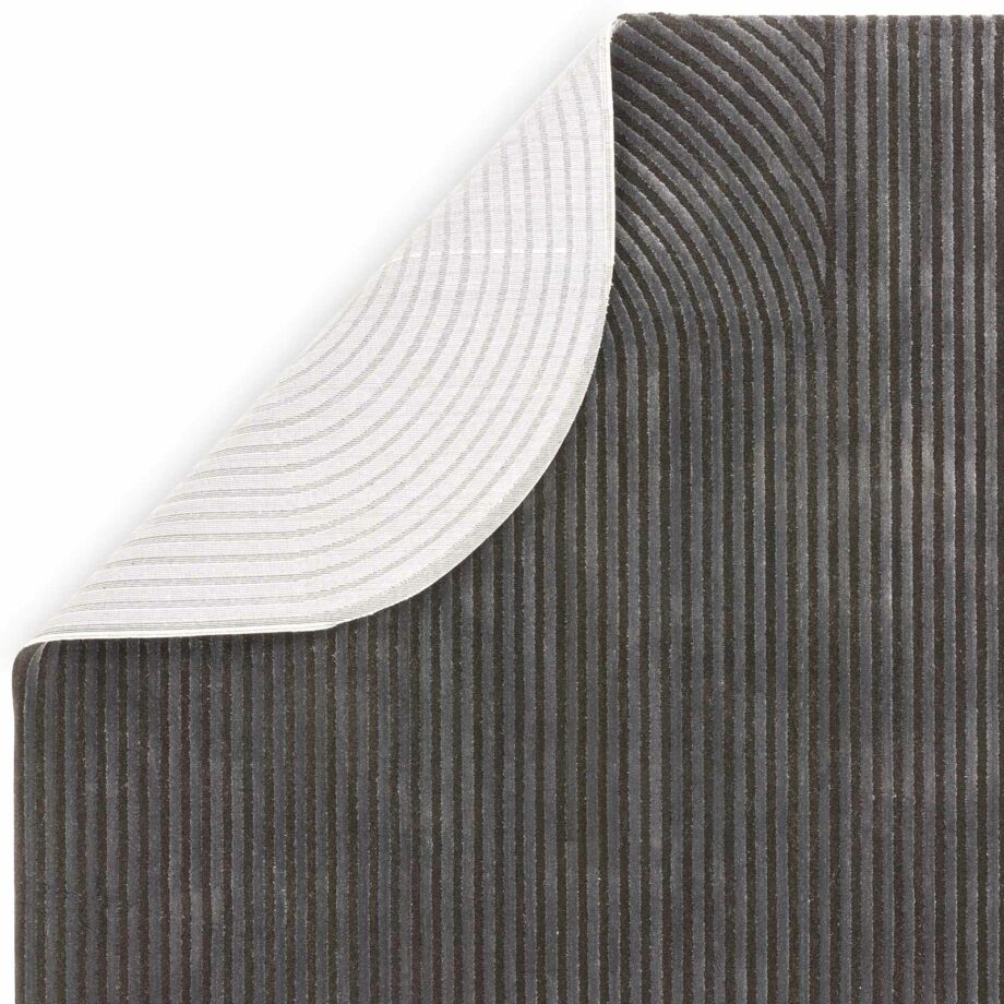 Asiatic tapijt Kuza Shape Black Charcoal 3
