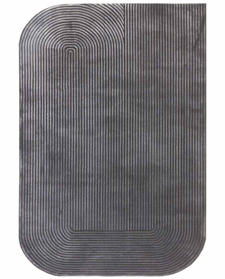 Asiatic tapijt Kuza Shape Black Charcoal