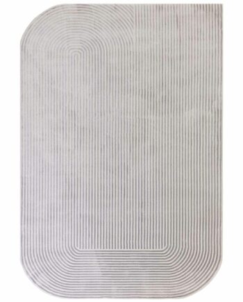 Asiatic tapijt Kuza Shape Silver Grey