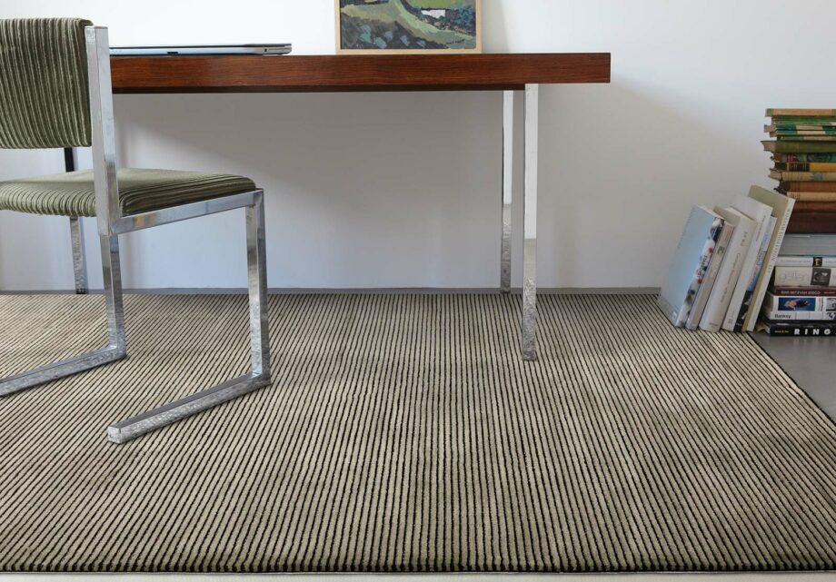 Asiatic tapijt Kuza Stripe Khaki interior