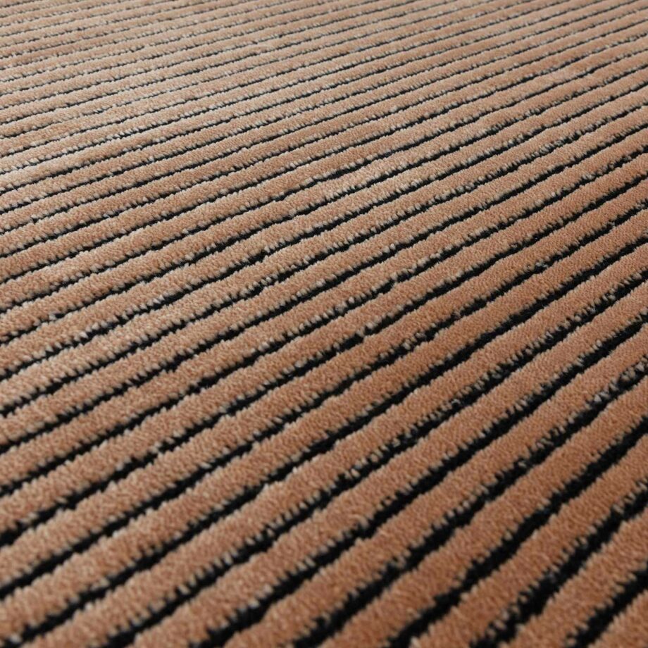 Asiatic tapijt Kuza Stripe Terracotta 4