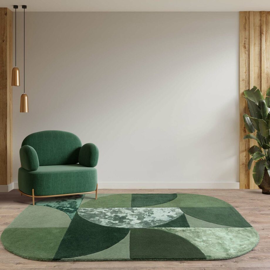 Asiatic tapijt Matrix 75 Oval Forest interior square
