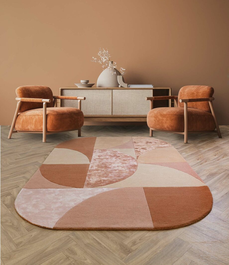 Asiatic tapijt Matrix 78 Oval Earth interior new