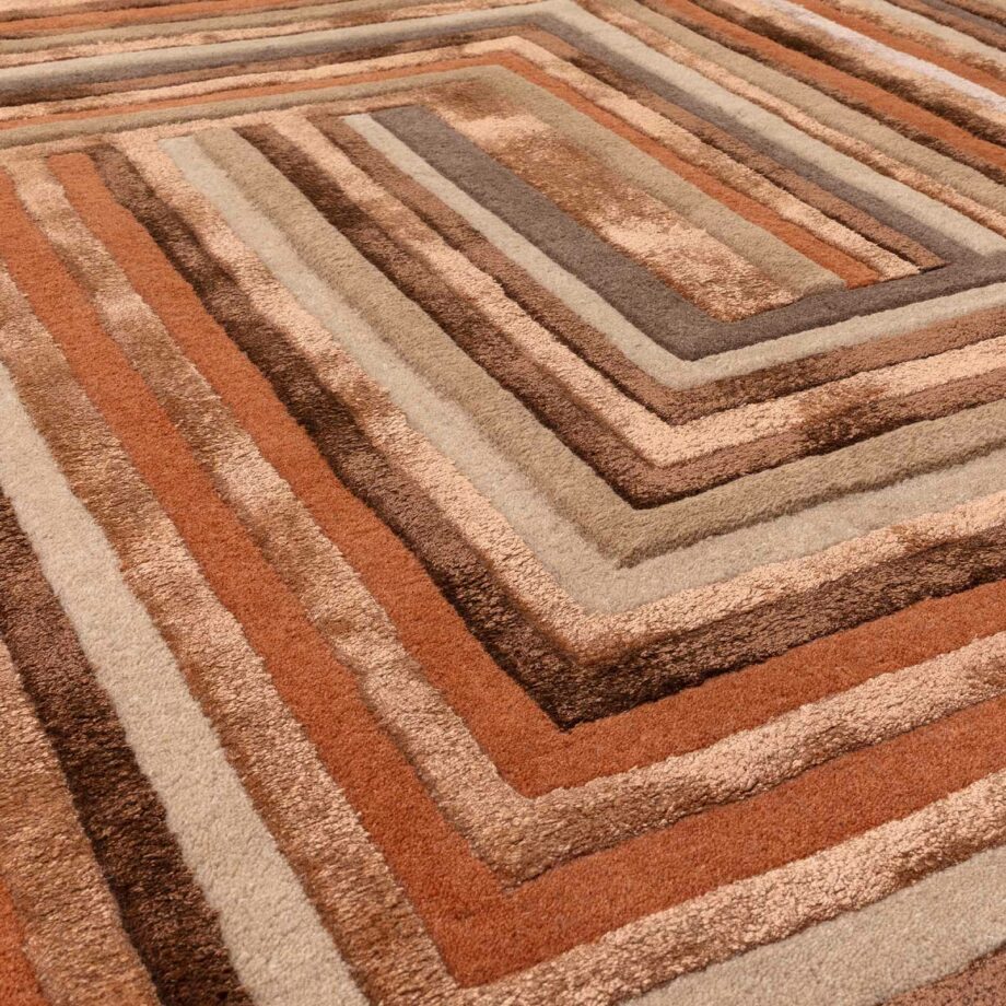 Asiatic tapijt Matrix 80 Network Terracotta 4