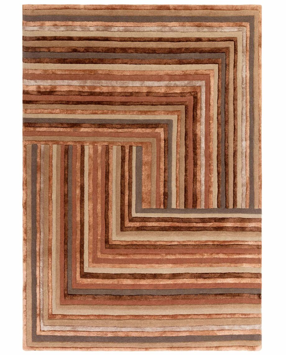 Asiatic tapijt Matrix 80 Network Terracotta